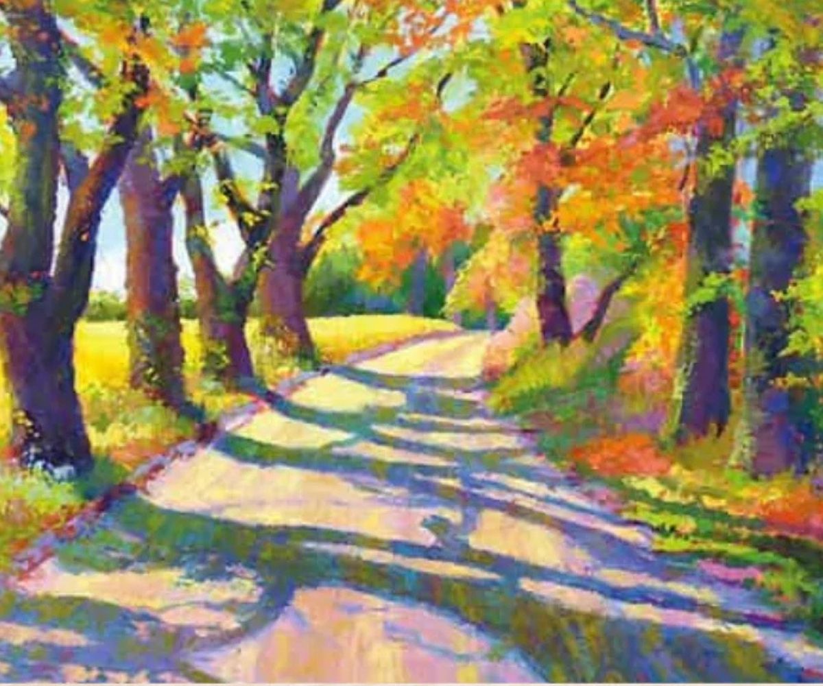 Pintura con Diamantes “Sendero” 30x40cm (sin bastidor)